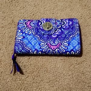 Vera Bradley Turnlock Wallet